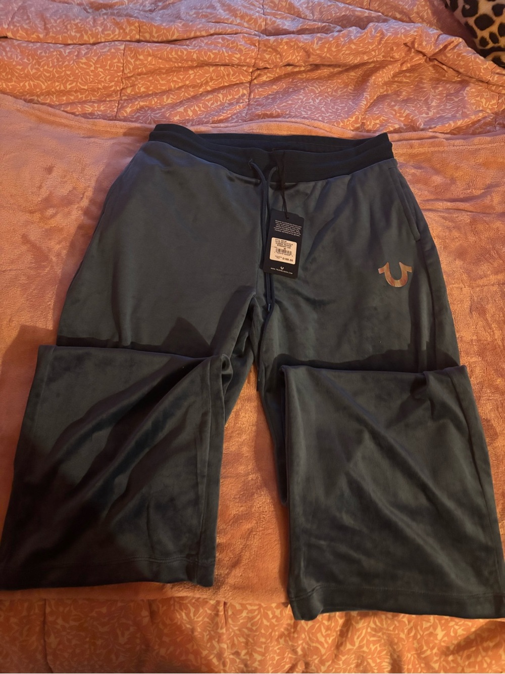 Classic Velour Straight Leg Sweatpants
